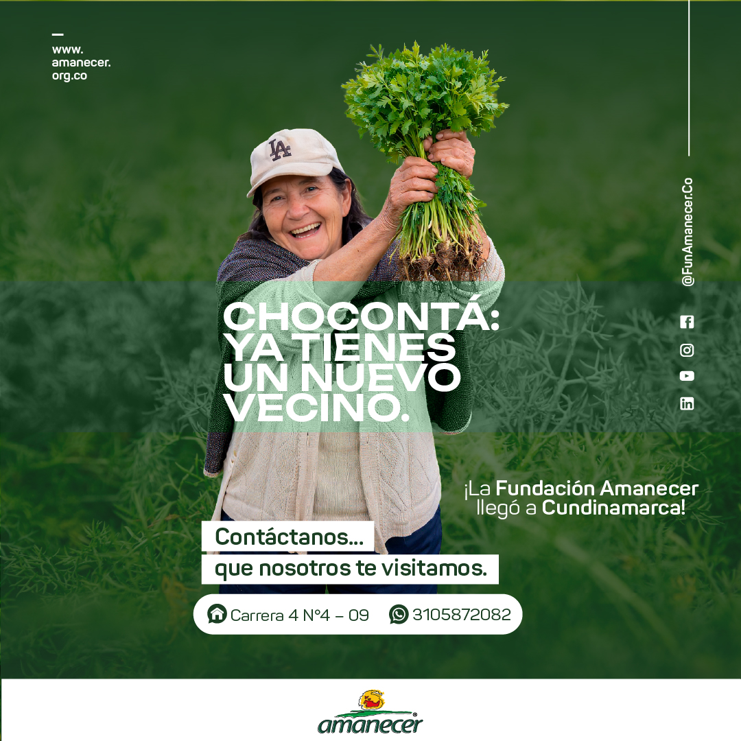 Llegada de la Fundacion Amanecer a Cundinamarca